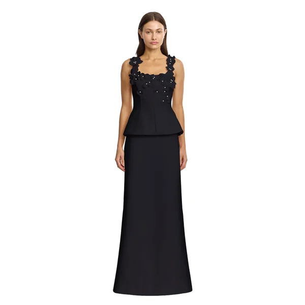 Acler Bunowen Maxi Dress in Black