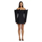 Acler Bunowen Mini Dress in Black