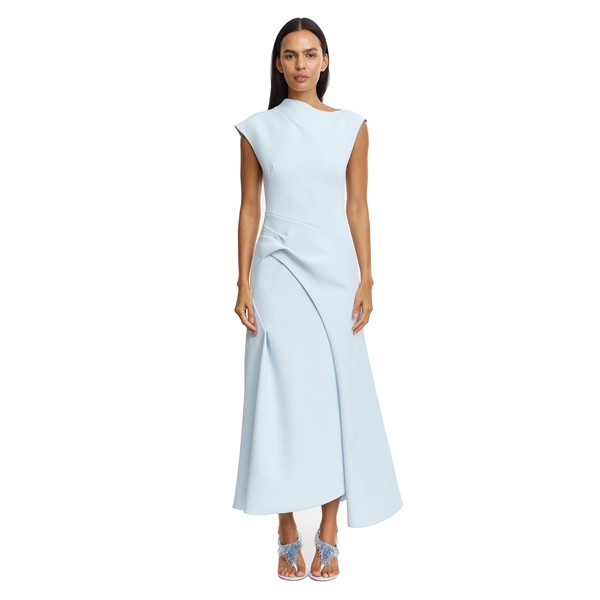 Acler Burbank Maxi Dress in Powder Blue