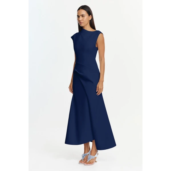 Acler Burbank Maxi Dress in Sapphire, view 2