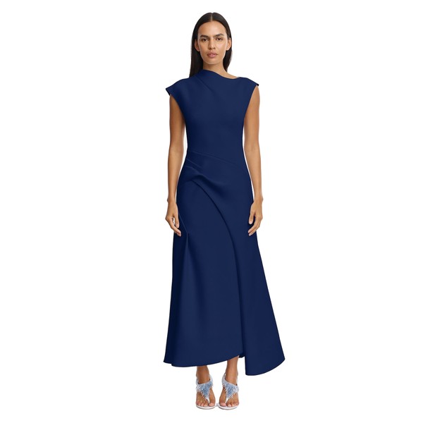Acler Burbank Maxi Dress in Sapphire