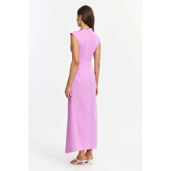 Acler Burbank Maxi Dress in Zinnia Pink, view 3