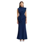 Acler Burbank Maxi Skirt in Sapphire