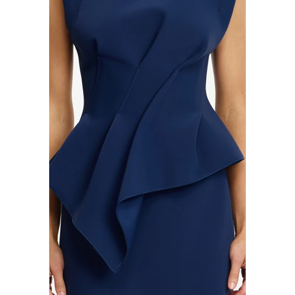 Acler Burbank Maxi Skirt in Sapphire, view 4