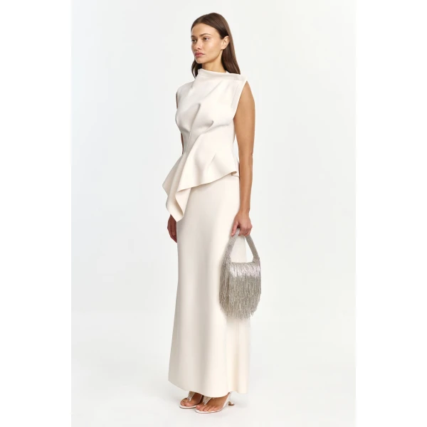 Acler Burbank Top in Pearl, view 2
