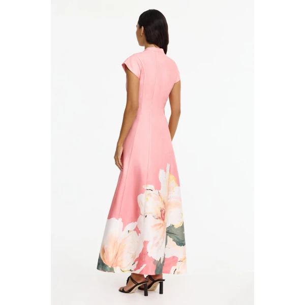 Acler Carrhil Maxi Dress in Sugar Peony, view 3