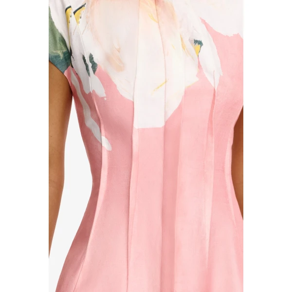 Acler Carrhil Maxi Dress in Sugar Peony, view 4