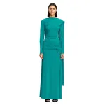 Acler Catherinson Maxi Dress in Pacific Green