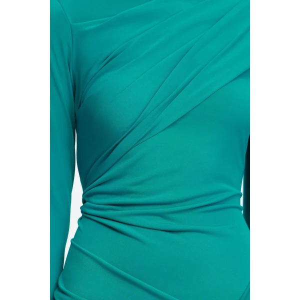 Acler Catherinson Maxi Dress in Pacific Green, view 4