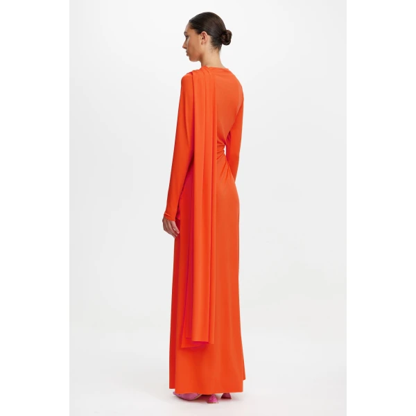 Acler Catherinson Maxi Dress in Rosso, view 2