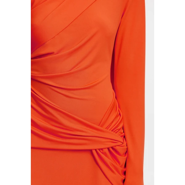 Acler Catherinson Maxi Dress in Rosso, view 4