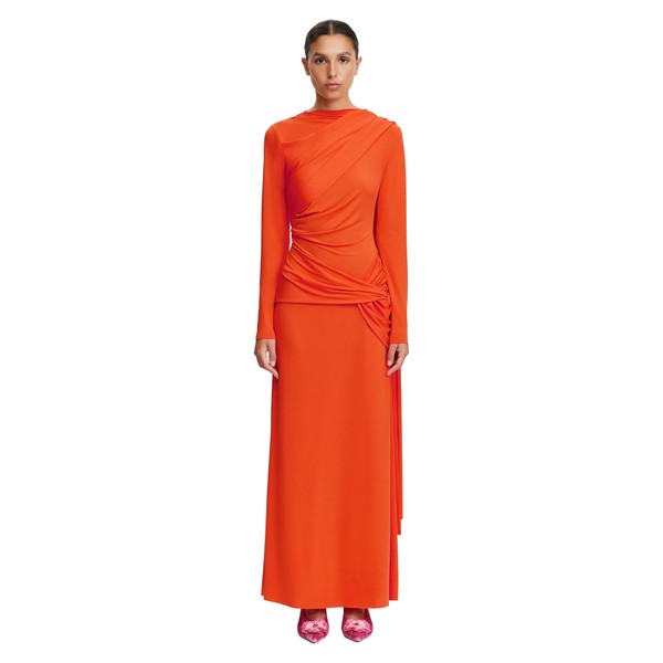Acler Catherinson Maxi Dress in Rosso