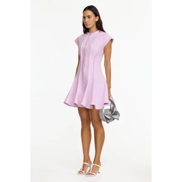 Acler Chapelhill Mini Dress in Wisteria, view 2