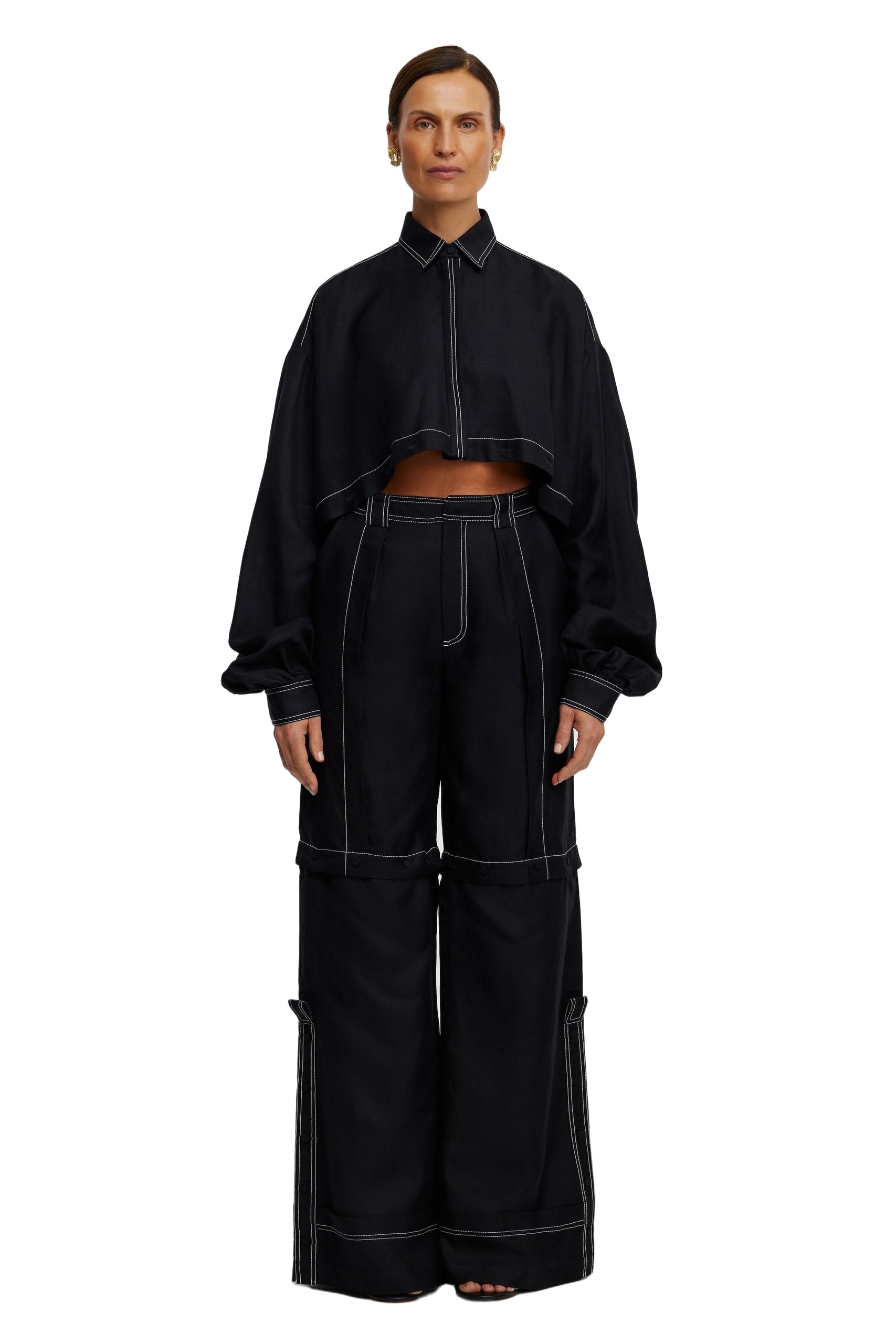 Acler Chapelhill Pant in Black, Black Pants
