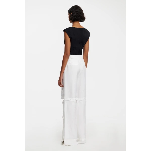 Acler Chapelhill Pant in Ivory, view 3