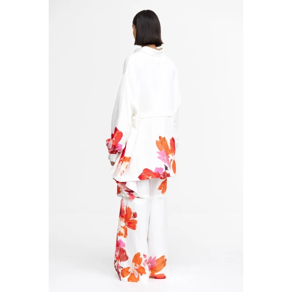Acler Chapelhill Pant in Wildberry Bloom, view 3