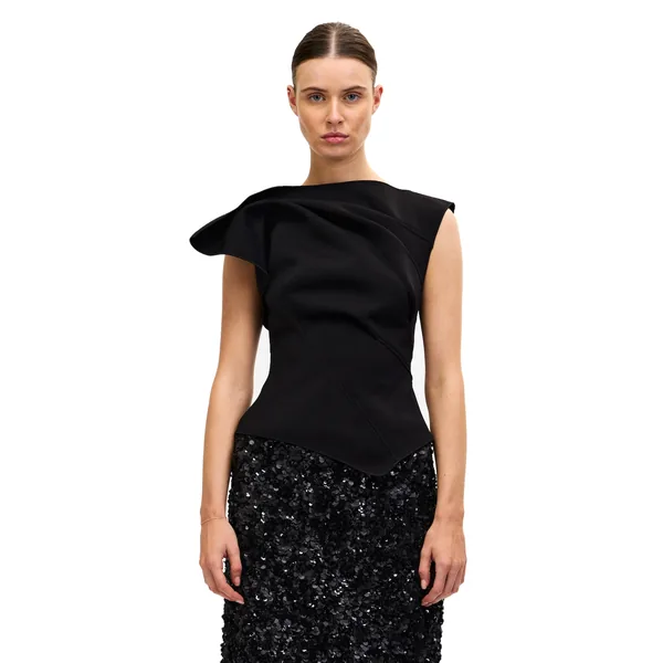 Acler Cornmore Top in Black