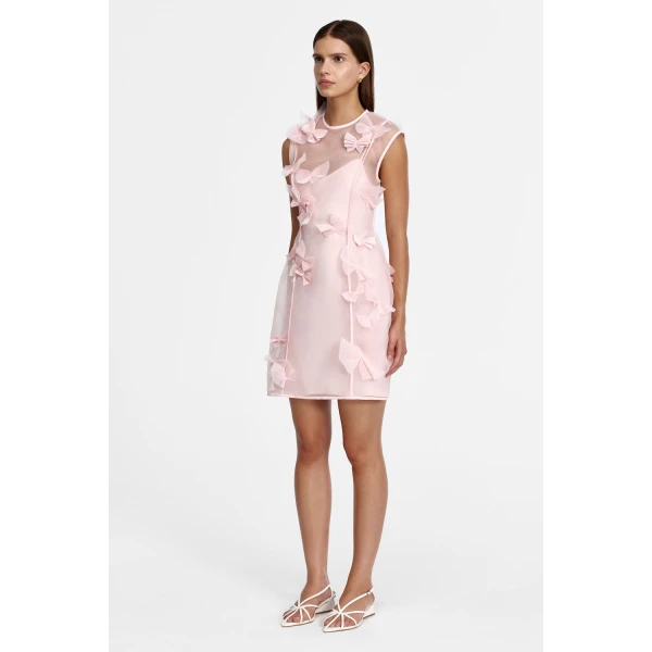 Acler Croanford Mini Dress in Primrose, view 2