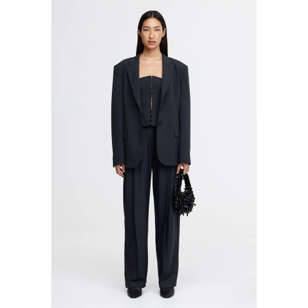 Acler Croxby Jacket in Charcoal, view 5
