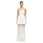 Acler Culloden Maxi Dress in Ivory