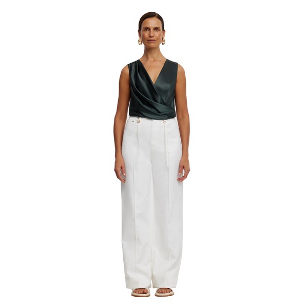 Acler Dales Jean in Ivory
