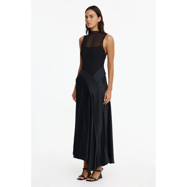 Acler Daleson Maxi Dress in Black, view 2