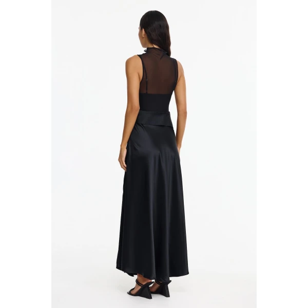 Acler Daleson Maxi Dress in Black, view 3