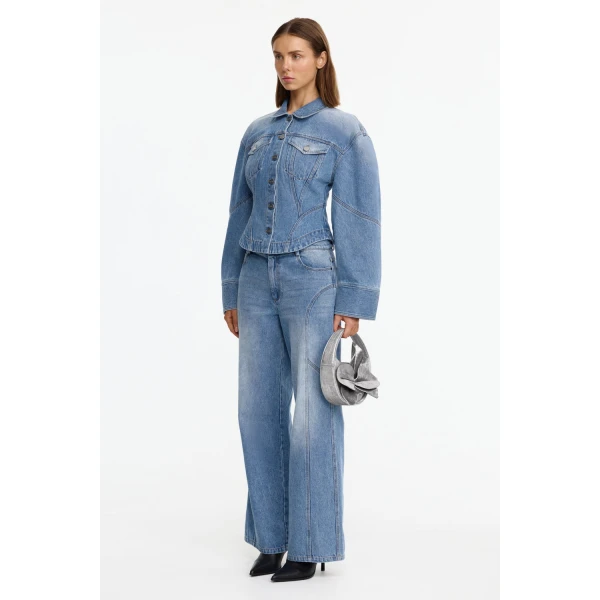Acler Darmeet Jean in Indi Wash, view 2