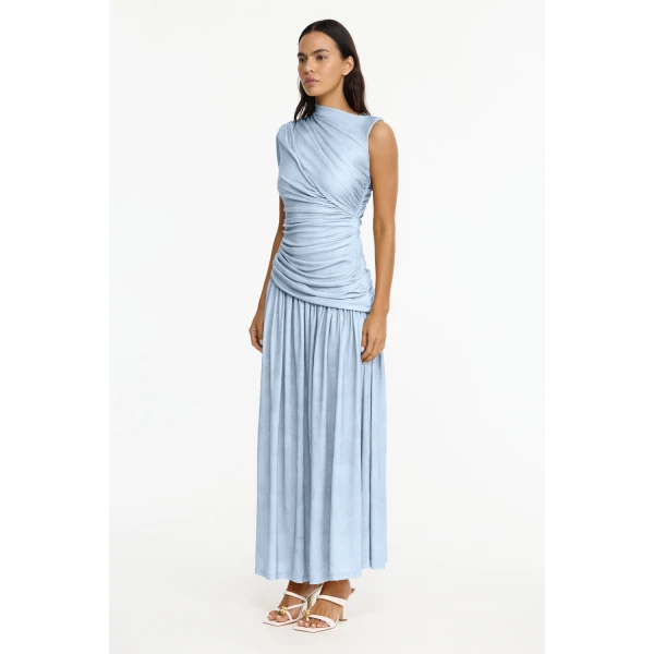 Acler Deanhill Maxi Dress in Bluestar, view 2