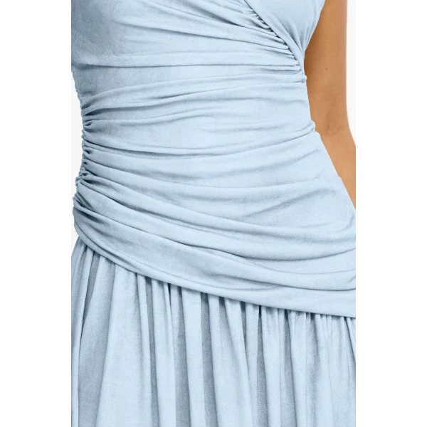 Acler Deanhill Maxi Dress in Bluestar, view 4