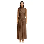 Acler Deanhill Maxi Dress in Sepia