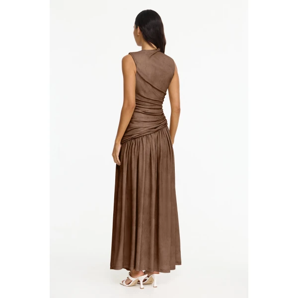 Acler Deanhill Maxi Dress in Sepia, view 3
