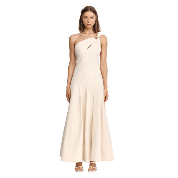 Acler Delgate Maxi Dress in Pebble