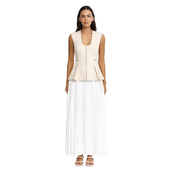 Acler Delny Dress in Pebble