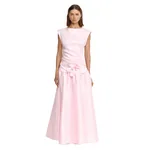 Acler Delph Maxi Dress in Powder Pink