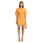 Acler Dingsey Mini Dress in Clementine