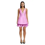 Acler Dorval Mini Dress in Zinnia Pink