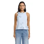 Acler Eastham Top in Bluestar