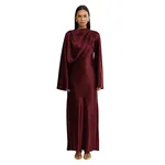 Acler Easthill Maxi Dress in Mahogany
