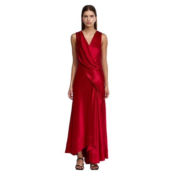 Acler Eastoncroft Maxi Dress in Garnet
