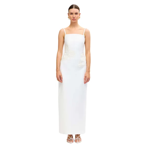 Acler Elphin Maxi Dress in Ivory