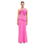 Acler Esher Maxi Dress in Bubblegum