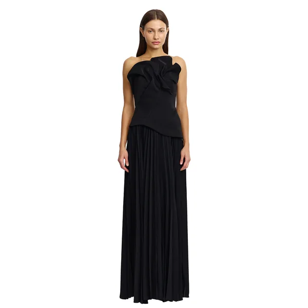 Acler Esherly Maxi Dress in Black