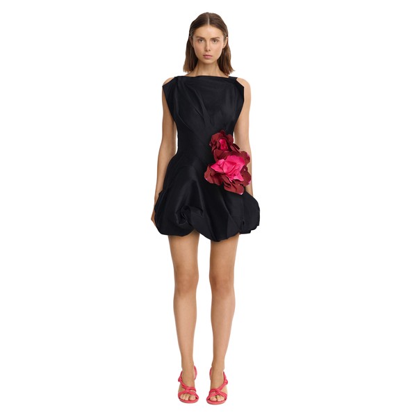 Acler Falldon Mini Dress in Black