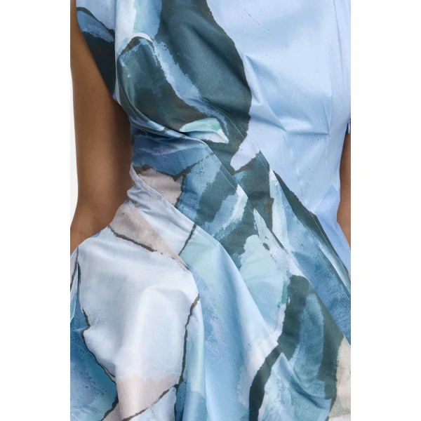 Acler Falldon Mini Dress in Festivus, view 4