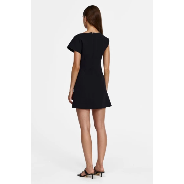 Acler Fencott Mini Dress in Black, view 3
