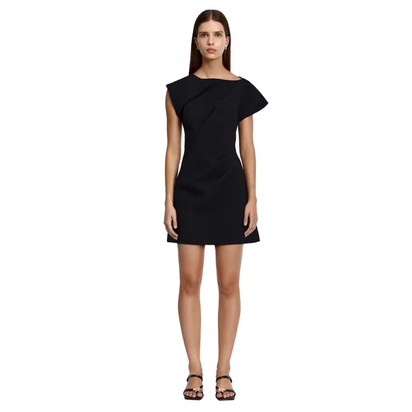 Acler Fencott Mini Dress in Black