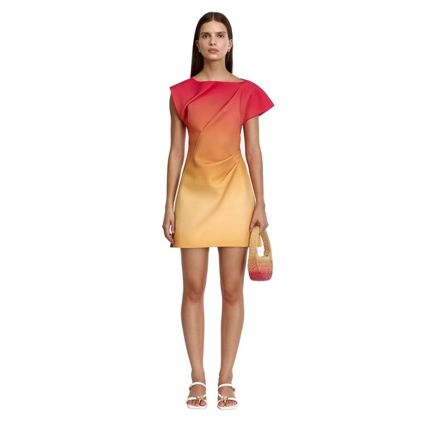 Acler Fencott Mini Dress in Tropical Breeze
