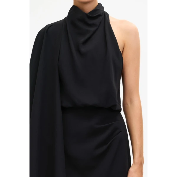 Acler Flintshire Maxi Dress in Black, view 4