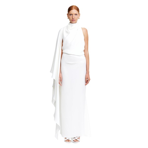 Acler Flintshire Maxi Dress in Ivory